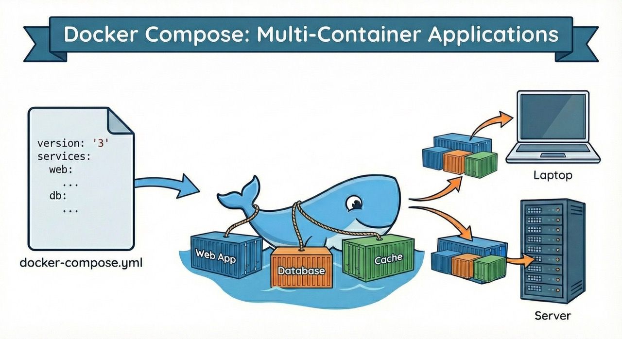 Docker Compose Tutorial: Managing Multi-Container Apps Made Easy