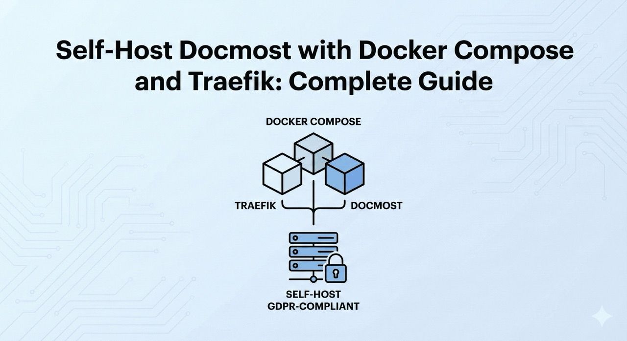 Self-Host Docmost with Docker Compose and Traefik: Complete Guide
