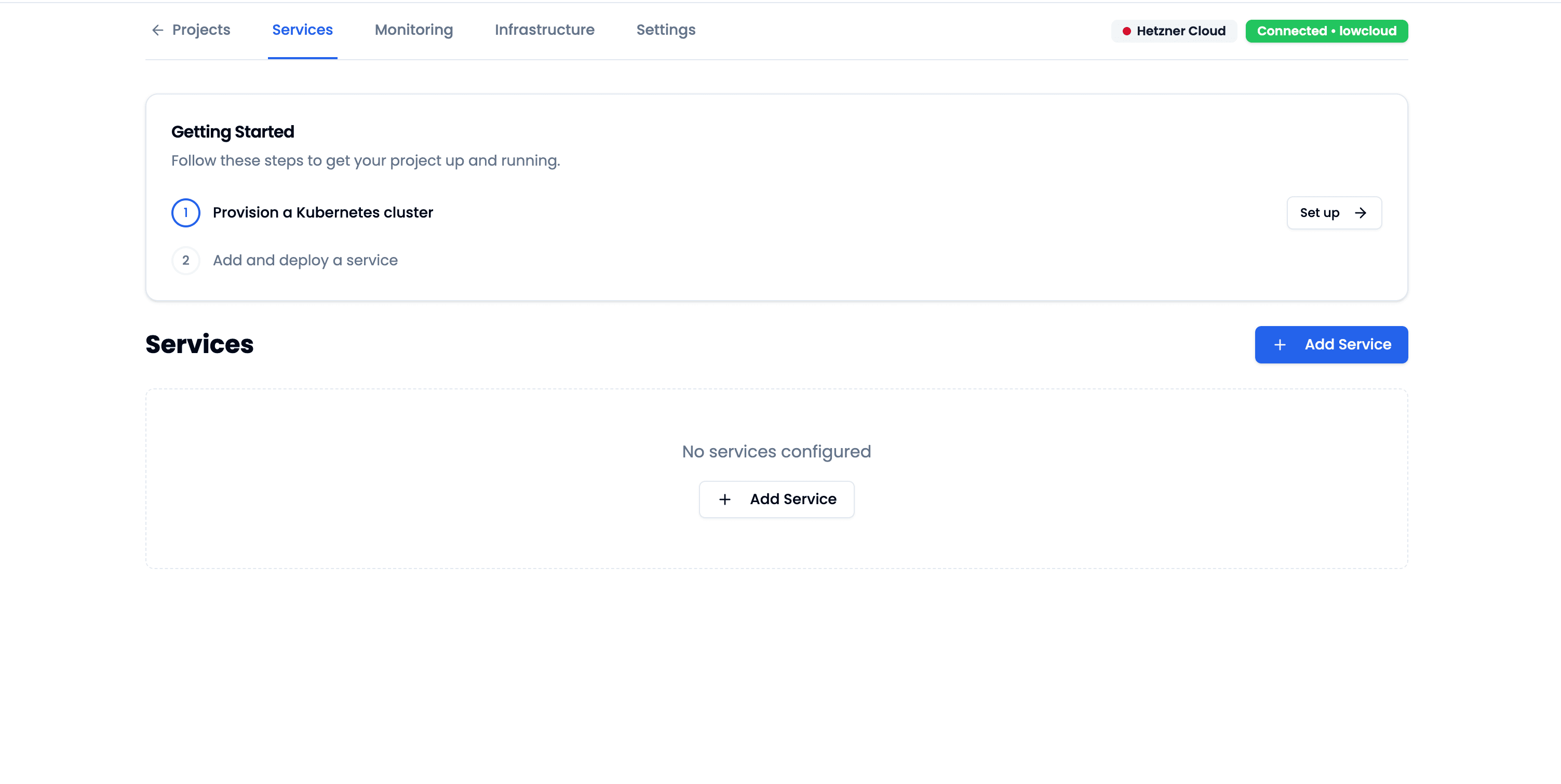 Getting Started Card