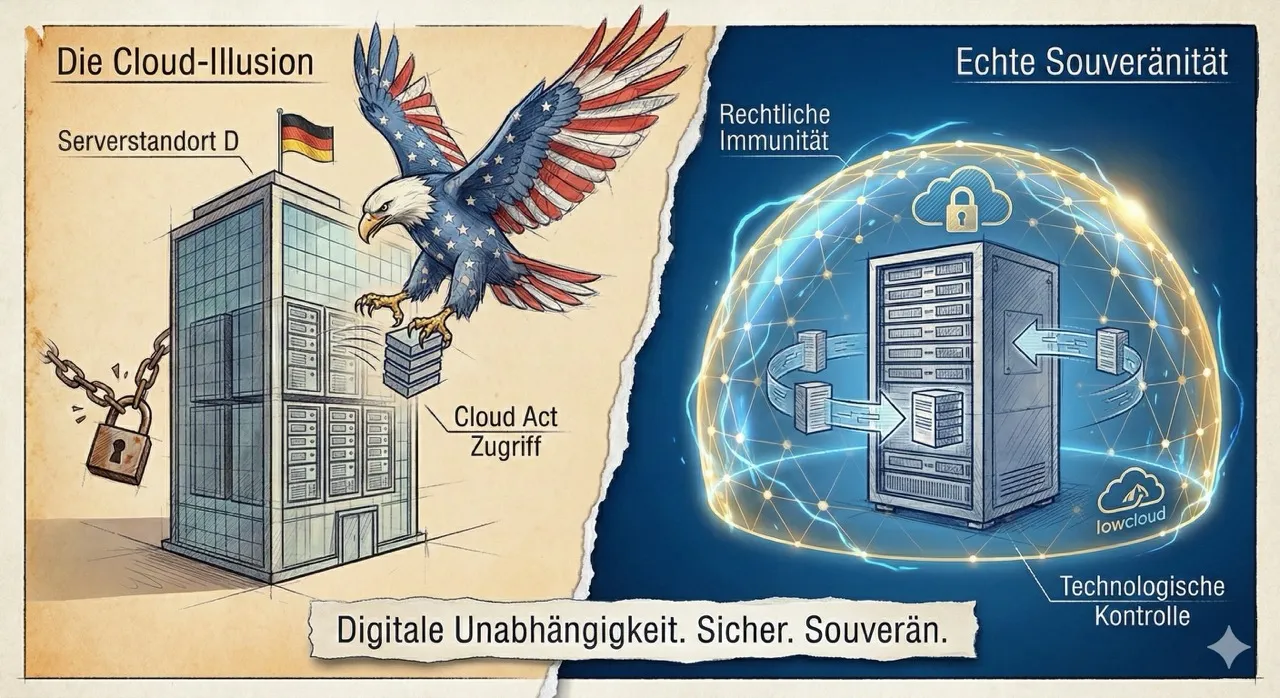 The Cloud Illusion: Why a Server Location in Germany Doesn’t Guarantee Digital Sovereignty
